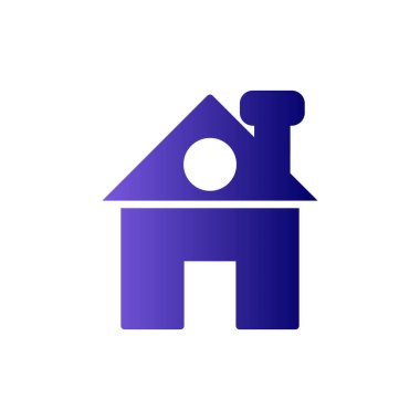 ev simgesini, basit vektör çizim