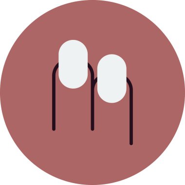 Basit simge, vektör illüstrasyonu