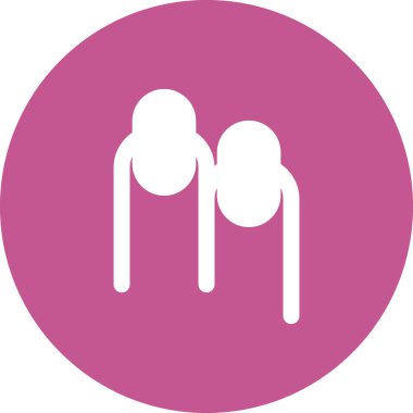 Basit simge, vektör illüstrasyonu