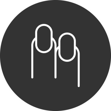 Basit simge, vektör illüstrasyonu