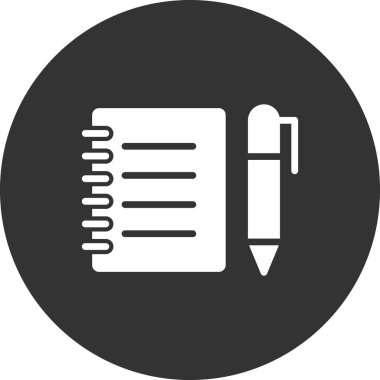 Kitap simgesi, modern vektör illüstrasyon tasarımı