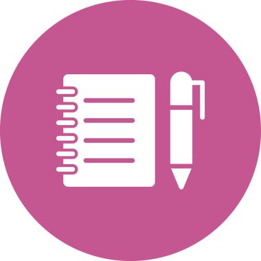 Kitap simgesi, modern vektör illüstrasyon tasarımı