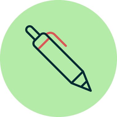 kalem simgesi vektör illüstrasyonu