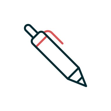 kalem simgesi vektör illüstrasyonu