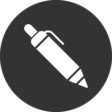 kalem simgesi vektör illüstrasyonu