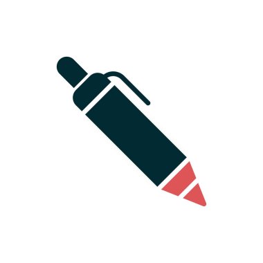 kalem simgesi vektör illüstrasyonu