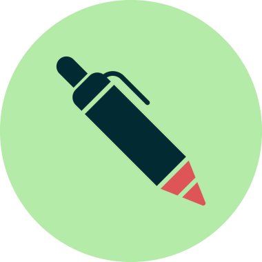 kalem simgesi vektör illüstrasyonu