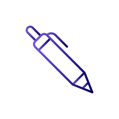 kalem simgesi vektör illüstrasyonu