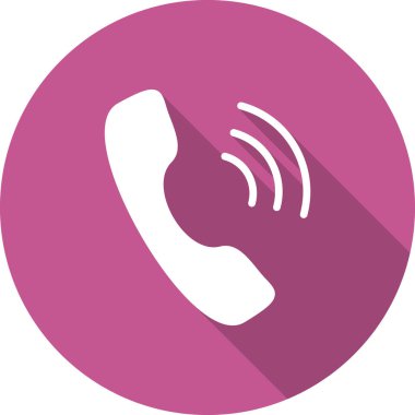 Telefon alıcısı vektör resimleme tasarımı