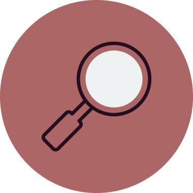 arama web simgesi illüstrasyonu