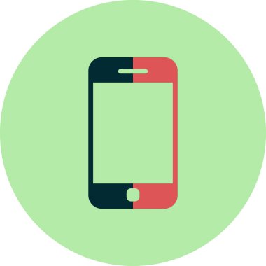 Akıllı telefon simgesi, vektör illüstrasyon tasarımı