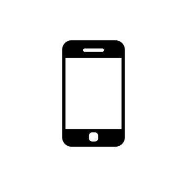 Akıllı telefon simgesi, vektör illüstrasyon tasarımı