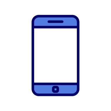 Akıllı telefon simgesi, vektör illüstrasyon tasarımı