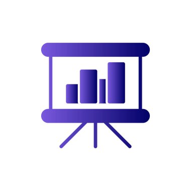 İstatistikler modern ikon vektör illüstrasyonu