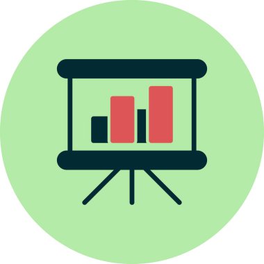 İstatistikler modern ikon vektör illüstrasyonu