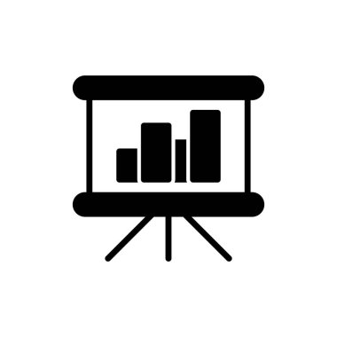 İstatistikler modern ikon vektör illüstrasyonu