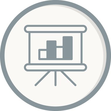 İstatistikler modern ikon vektör illüstrasyonu