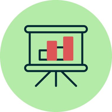 İstatistikler modern ikon vektör illüstrasyonu