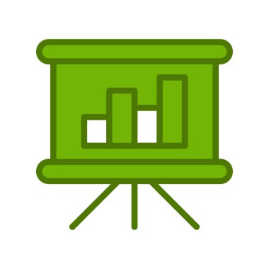 İstatistikler modern ikon vektör illüstrasyonu