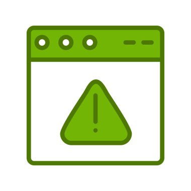 Web tarayıcı simgesi, vektör illüstrasyon tasarımı