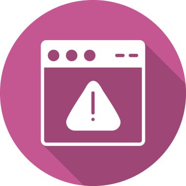 Web tarayıcı simgesi, vektör illüstrasyon tasarımı