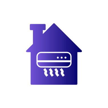 Klima basit simgesi, vektör çizim