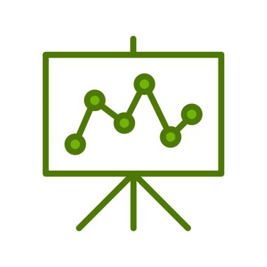 analiz simgesi, vektör illüstrasyonu