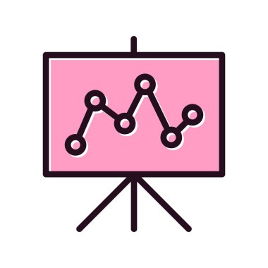 analiz simgesi, vektör illüstrasyonu