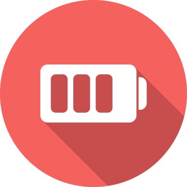 pil simgesi, vektör illüstrasyonu