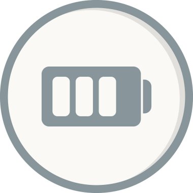 pil simgesi, vektör illüstrasyonu