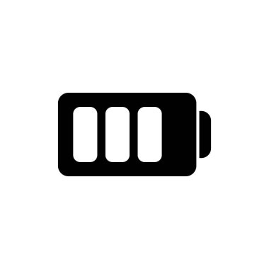 pil simgesi, vektör illüstrasyonu