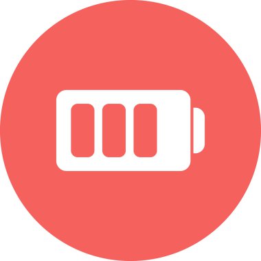 pil simgesi, vektör illüstrasyonu