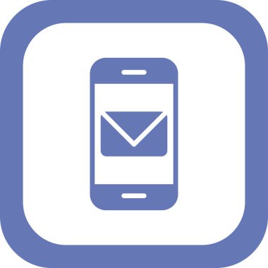 e- posta simgesi, vektör illüstrasyonu