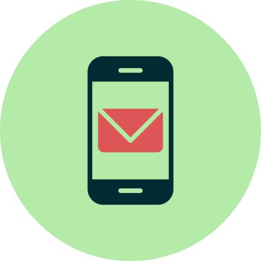 e- posta simgesi, vektör illüstrasyonu