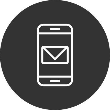 e- posta simgesi, vektör illüstrasyonu