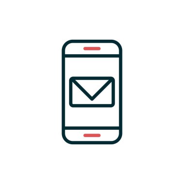 e- posta simgesi, vektör illüstrasyonu