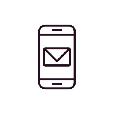 e- posta simgesi, vektör illüstrasyonu