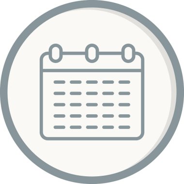 calendar icon, vector illustration design