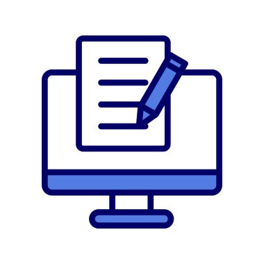 Notlar, basit vektör illüstrasyon tasarımı