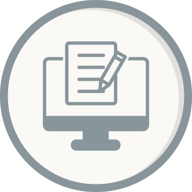 Notlar, basit vektör illüstrasyon tasarımı