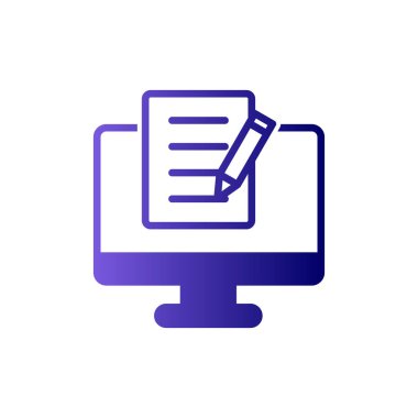 Notlar, basit vektör illüstrasyon tasarımı