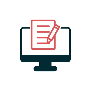 Notlar, basit vektör illüstrasyon tasarımı