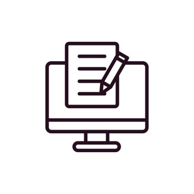 Notlar, basit vektör illüstrasyon tasarımı