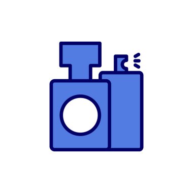 Parfüm basit simgesi, vektör çizim