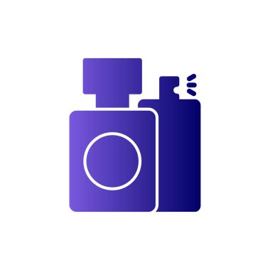 Parfüm basit simgesi, vektör çizim