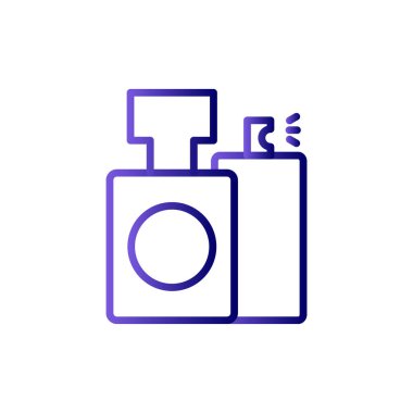 Parfüm basit simgesi, vektör çizim