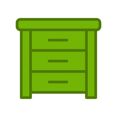 Yan Tablo basit simgesi, vektör illüstrasyonu