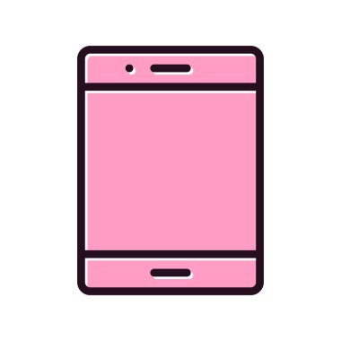 tablet simge vektör illüstrasyonu