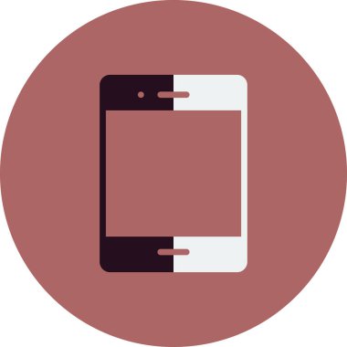 tablet simge vektör illüstrasyonu