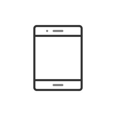 tablet simge vektör illüstrasyonu